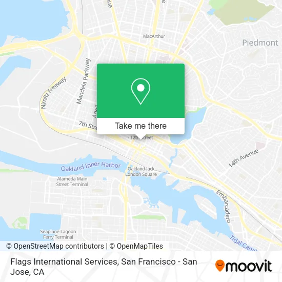 Flags International Services map