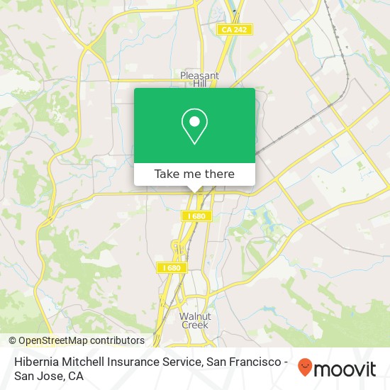 Hibernia Mitchell Insurance Service map