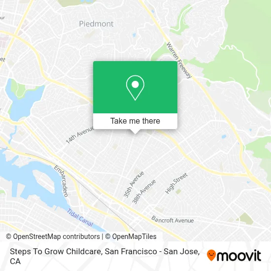 Steps To Grow Childcare map