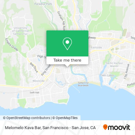 Melomelo Kava Bar map