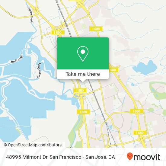 48995 Milmont Dr map