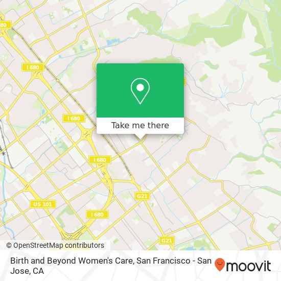 Mapa de Birth and Beyond Women's Care