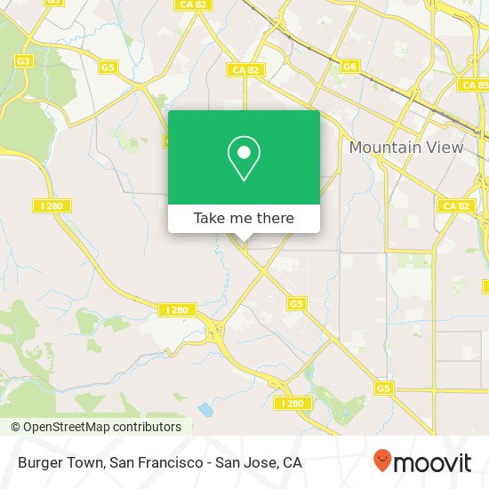 Mapa de Burger Town