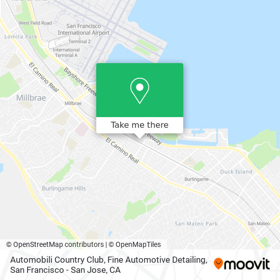 Mapa de Automobili Country Club, Fine Automotive Detailing