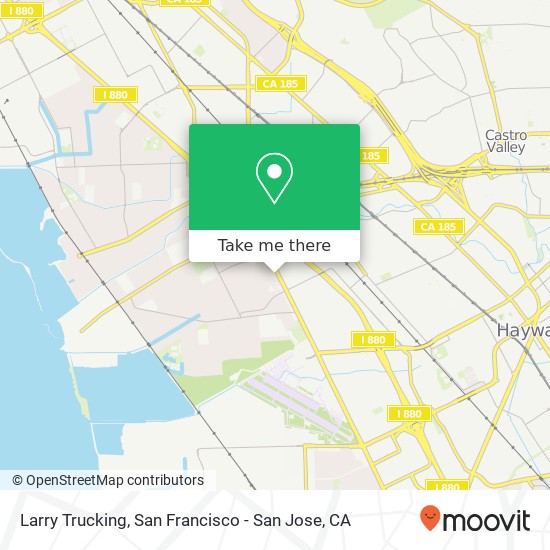 Larry Trucking map