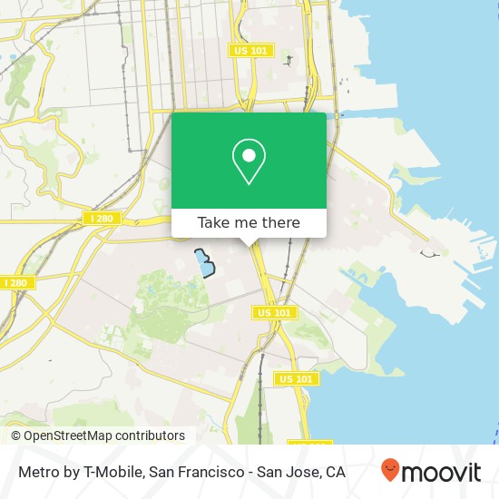 Metro by T-Mobile map