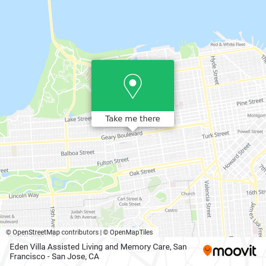 Eden Villa Assisted Living and Memory Care map