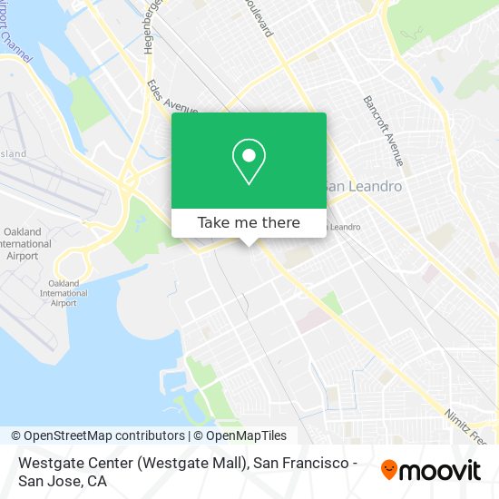 Westgate Center (Westgate Mall) map