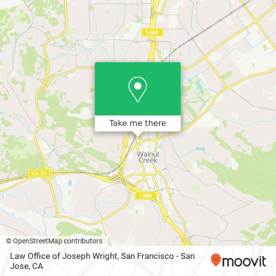 Law Office of Joseph Wright map