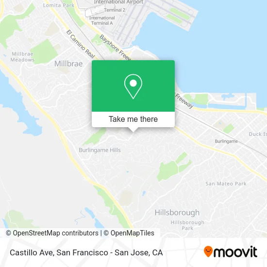 Mapa de Castillo Ave