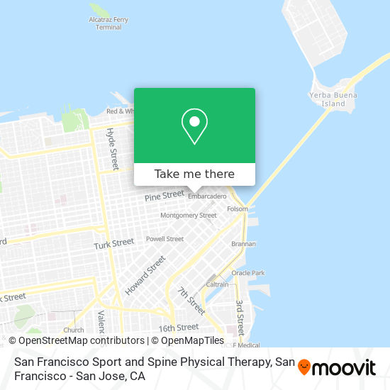 San Francisco Sport and Spine Physical Therapy map