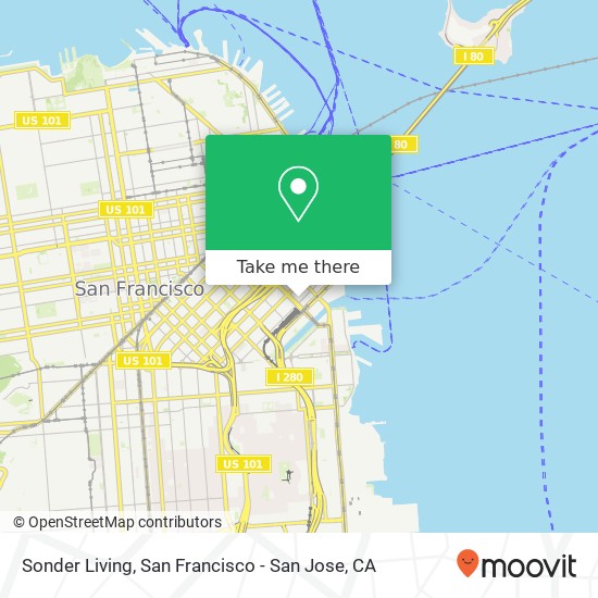 Sonder Living map