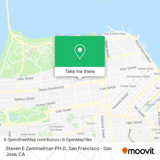 Mapa de Steven E Zemmelman PH.D.