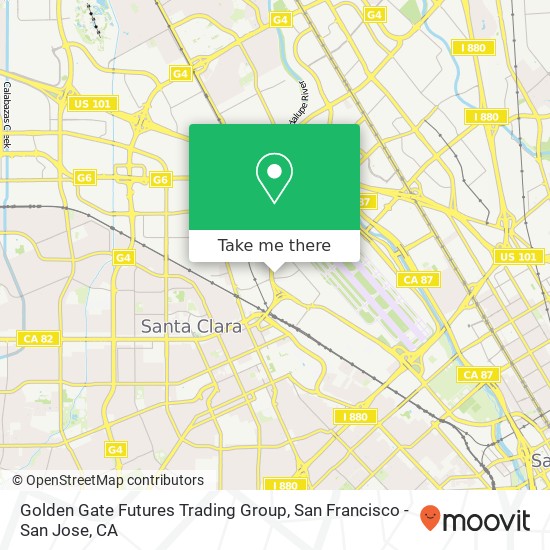 Golden Gate Futures Trading Group map
