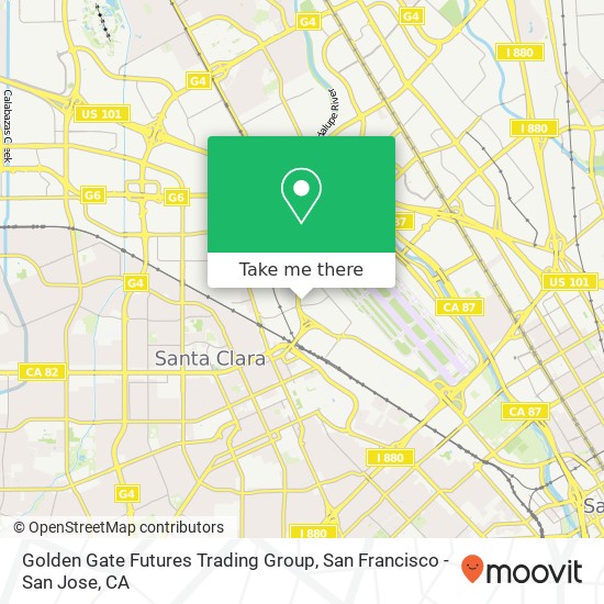 Mapa de Golden Gate Futures Trading Group