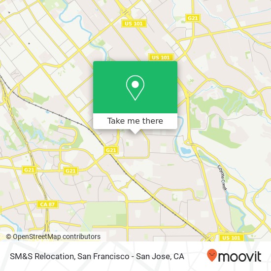 SM&S Relocation map