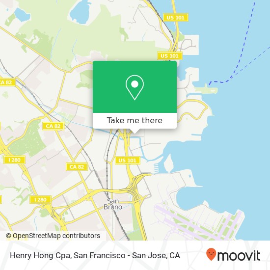 Henry Hong Cpa map