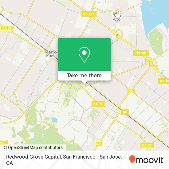 Mapa de Redwood Grove Capital