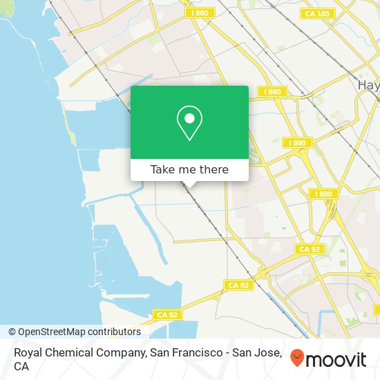 Royal Chemical Company map