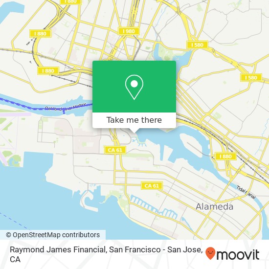 Raymond James Financial map