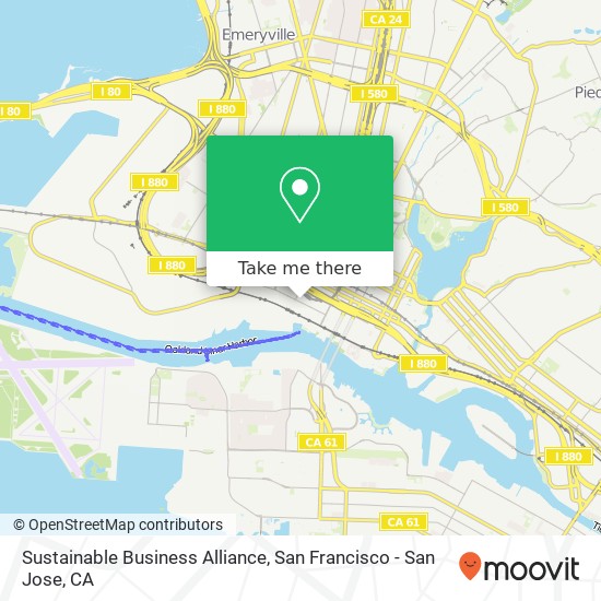 Sustainable Business Alliance map