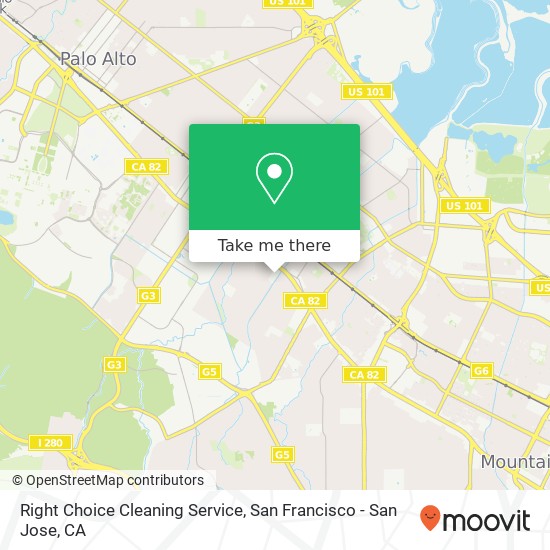 Right Choice Cleaning Service map