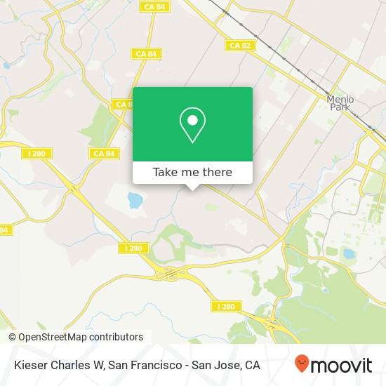 Kieser Charles W map