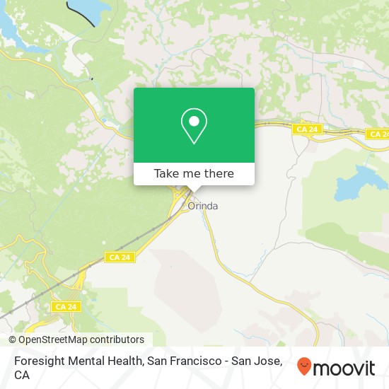 Foresight Mental Health map