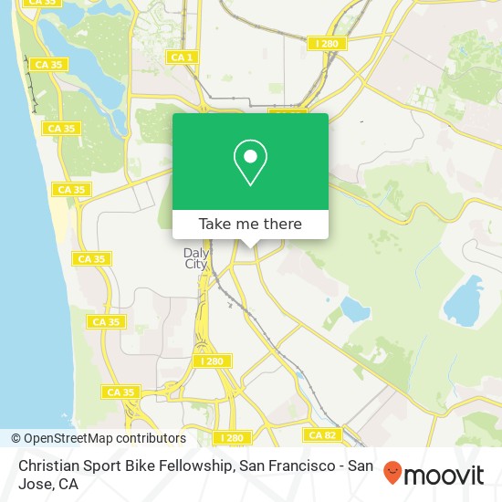 Christian Sport Bike Fellowship map