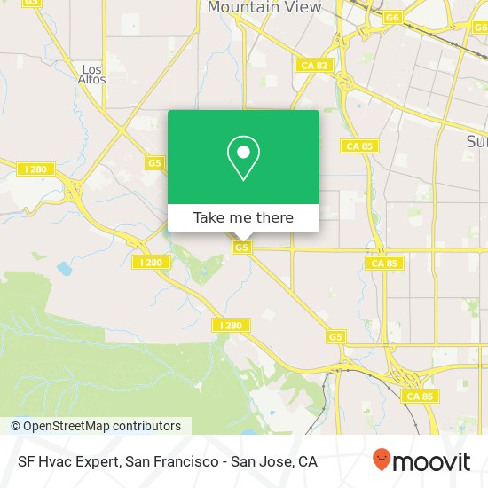 SF Hvac Expert map