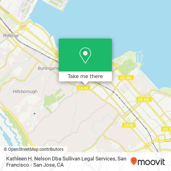 Mapa de Kathleen H. Nelson Dba Sullivan Legal Services