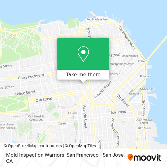 Mapa de Mold Inspection Warriors