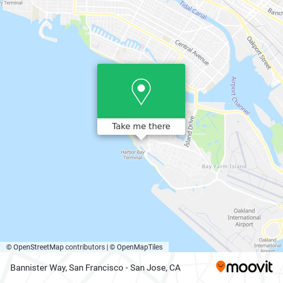 Bannister Way map