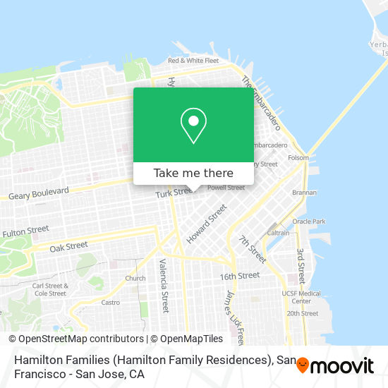 Mapa de Hamilton Families (Hamilton Family Residences)