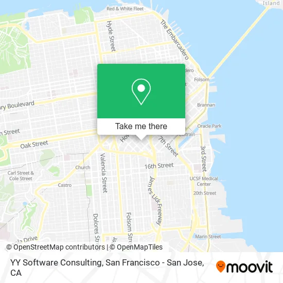 Mapa de YY Software Consulting