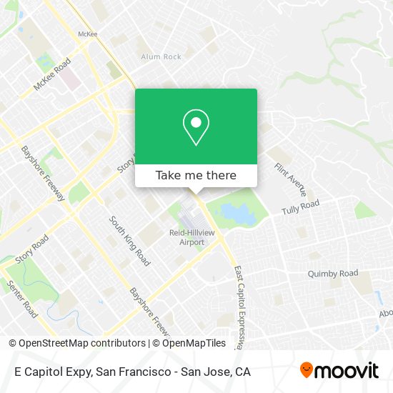 Mapa de E Capitol Expy