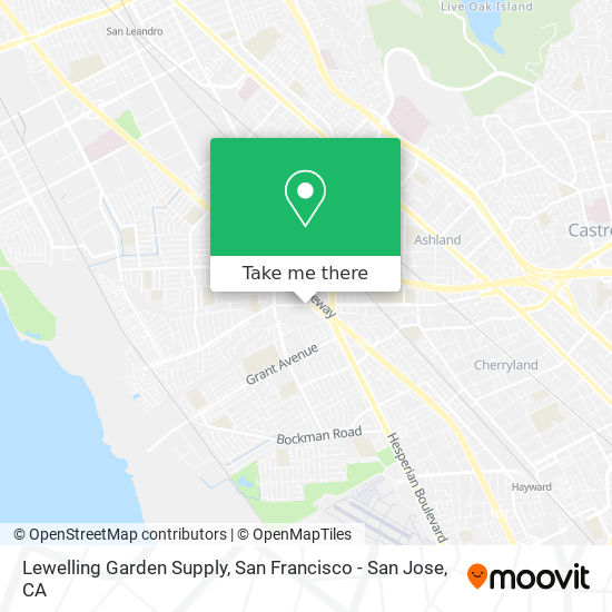 Mapa de Lewelling Garden Supply