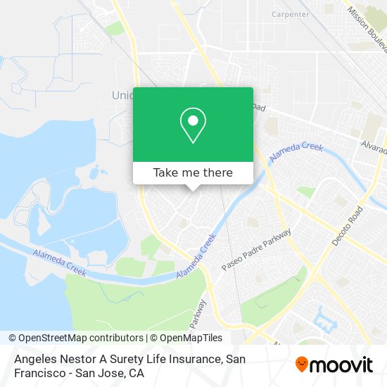 Angeles Nestor A Surety Life Insurance map
