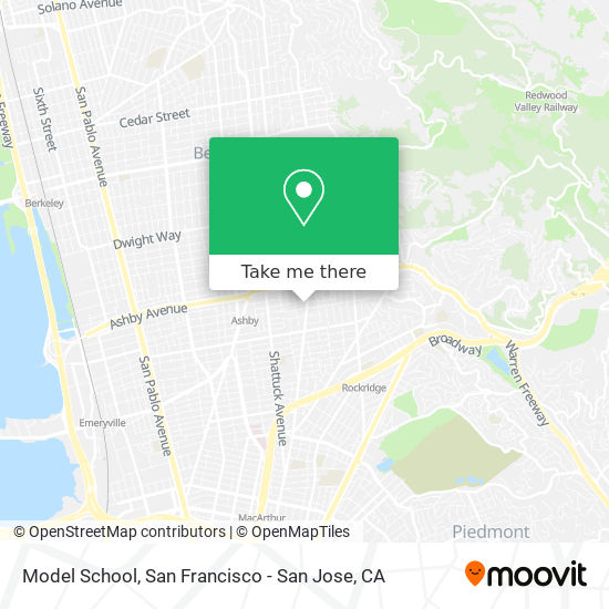 Mapa de Model School