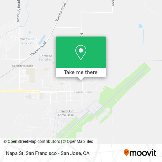 Napa St map