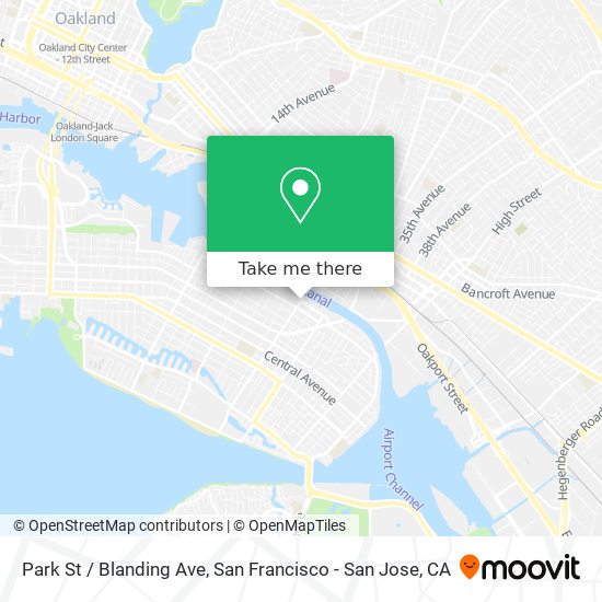 Mapa de Park St / Blanding Ave