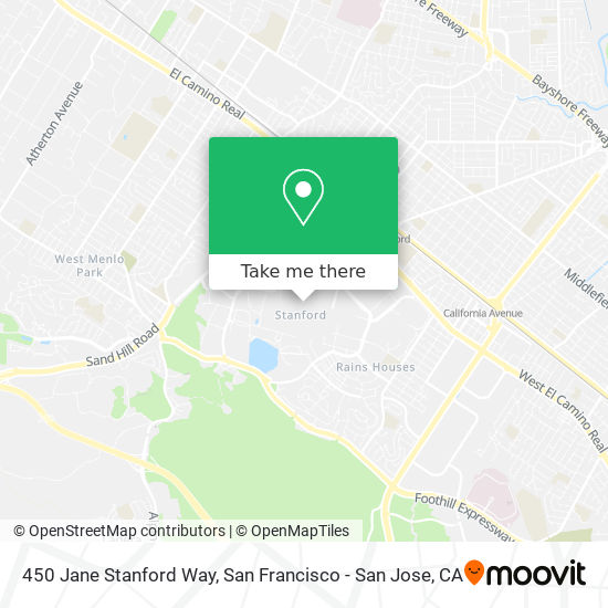 450 Jane Stanford Way map