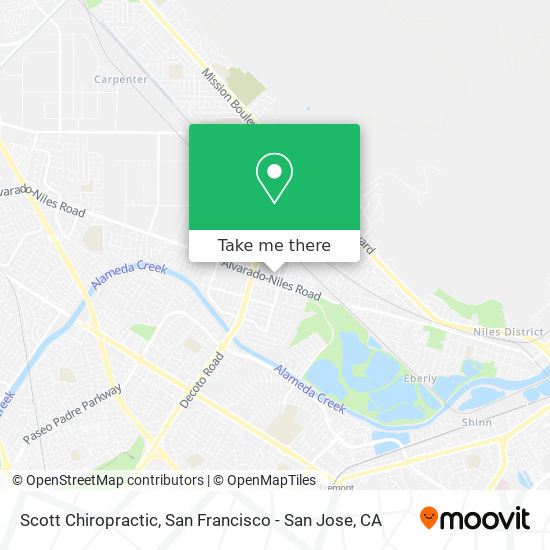 Scott Chiropractic map