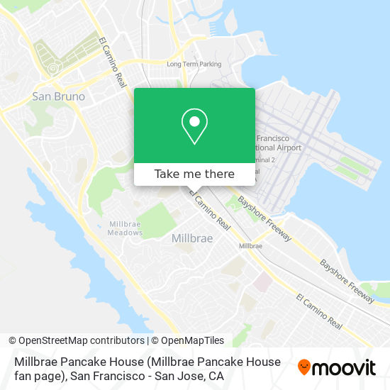 Millbrae Pancake House (Millbrae Pancake House fan page) map