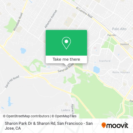 Mapa de Sharon Park Dr & Sharon Rd