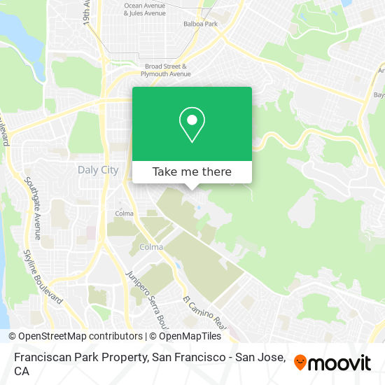 Franciscan Park Property map