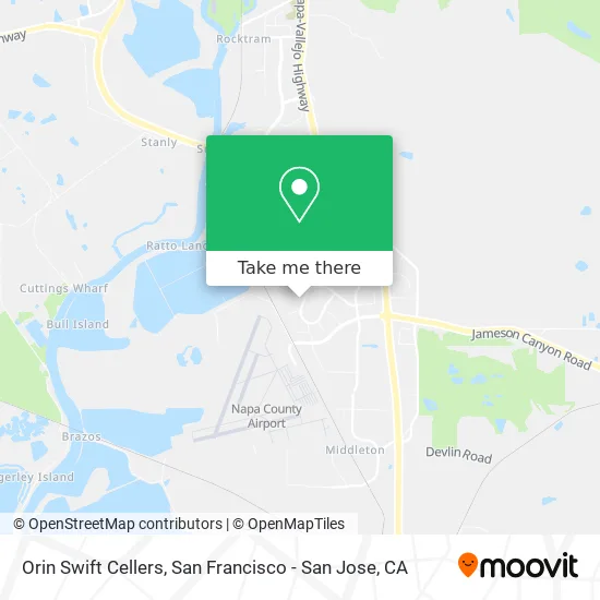 Orin Swift Cellers map