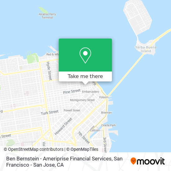 Mapa de Ben Bernstein - Ameriprise Financial Services