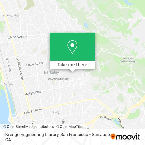 Kresge Engineering Library map