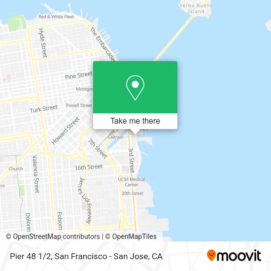 Mapa de Pier 48 1/2